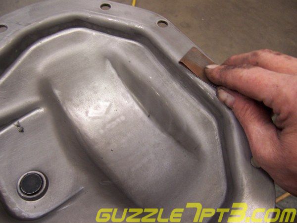 polish the sealing surface