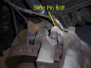 slide pin bolt